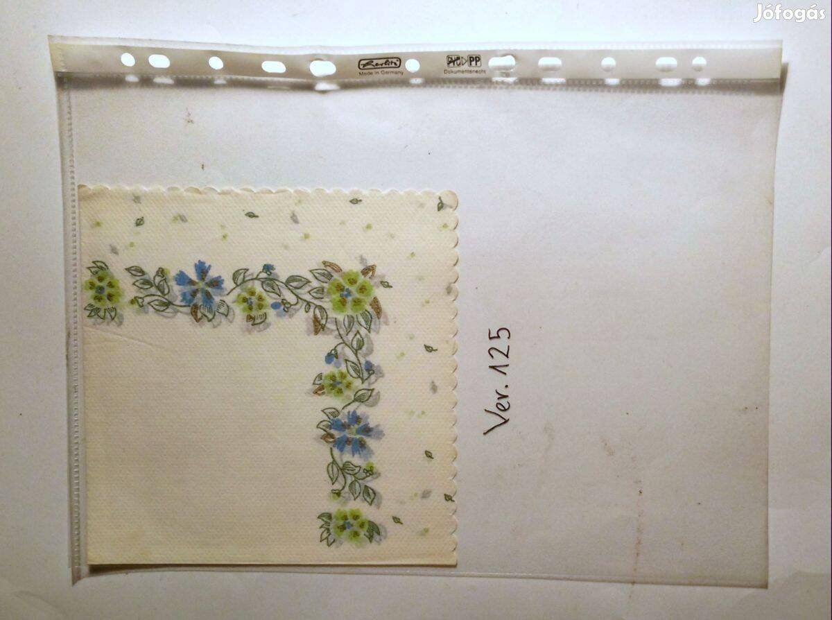 Szalvéta Ver.125 papír retró