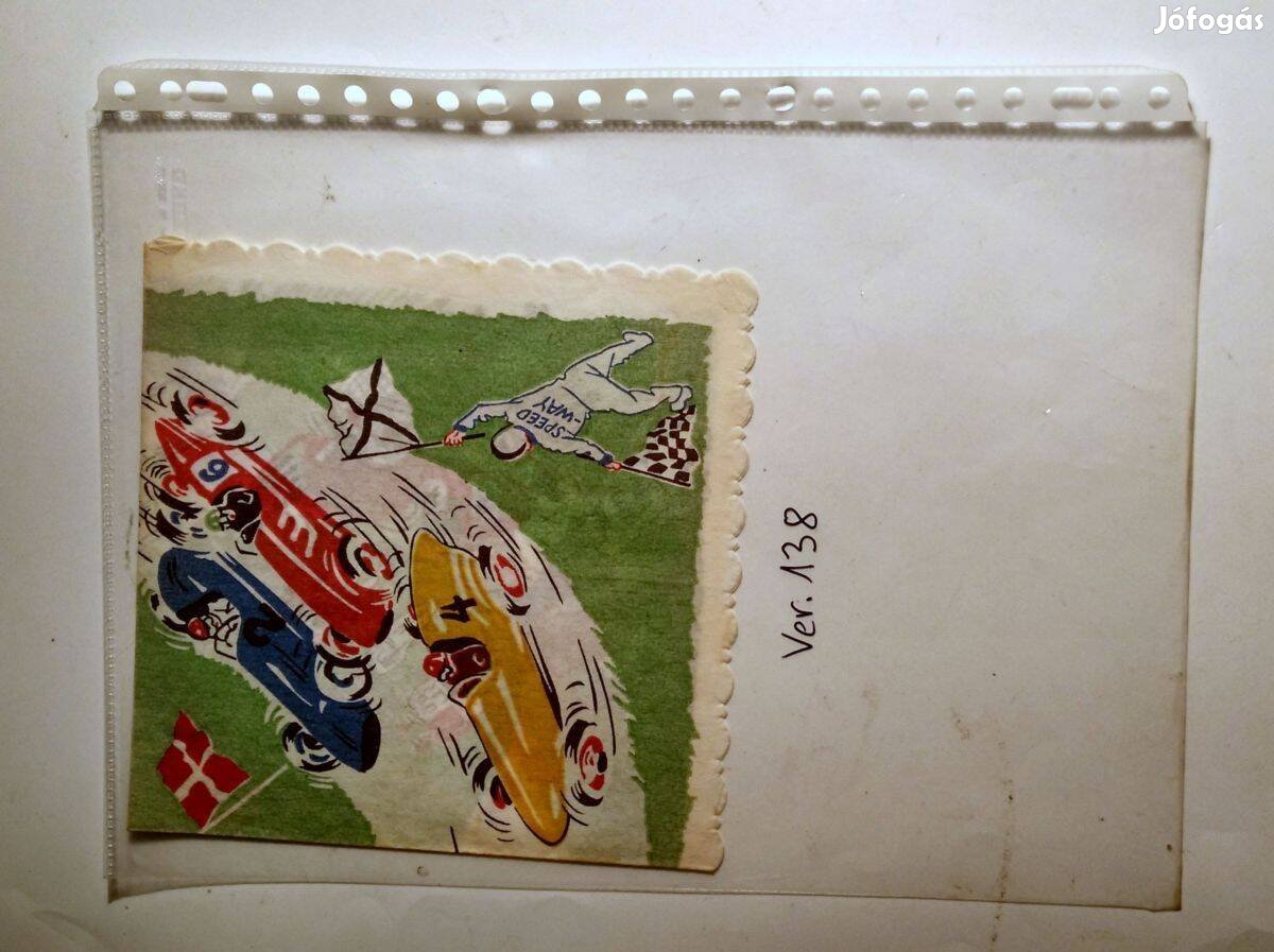 Szalvéta Ver.138 papír retró