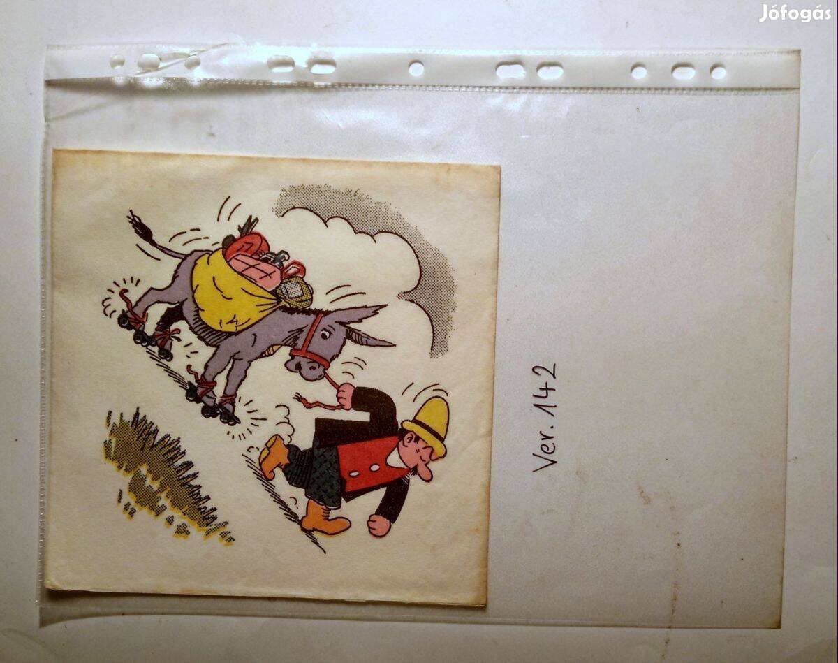 Szalvéta Ver.142 papír retró