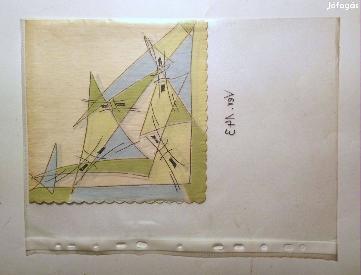 Szalvéta Ver.143 papír retró