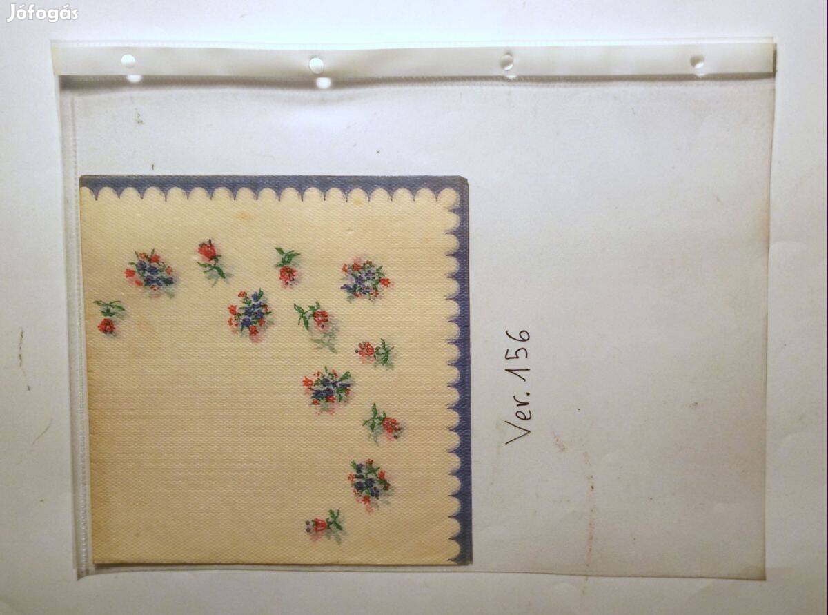 Szalvéta Ver.156 papír retró