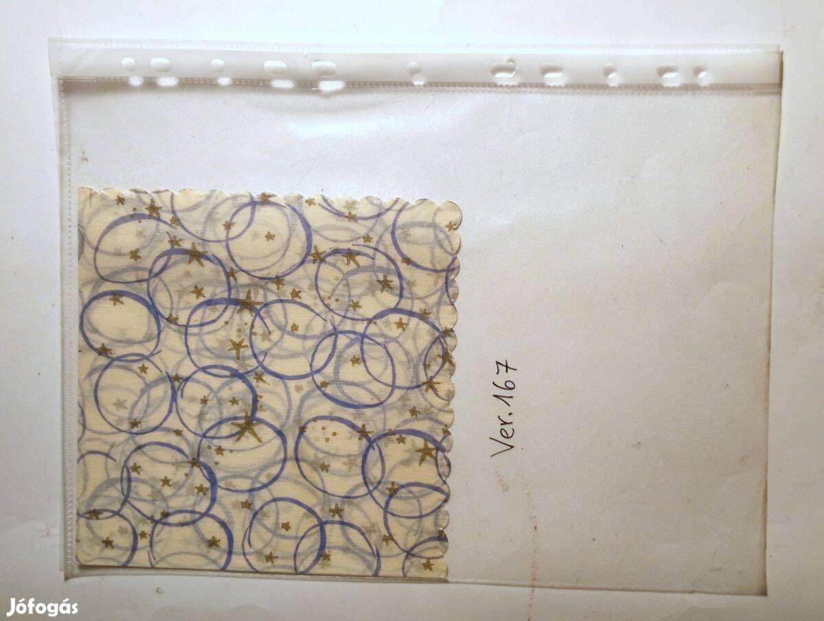 Szalvéta Ver.167 papír retró