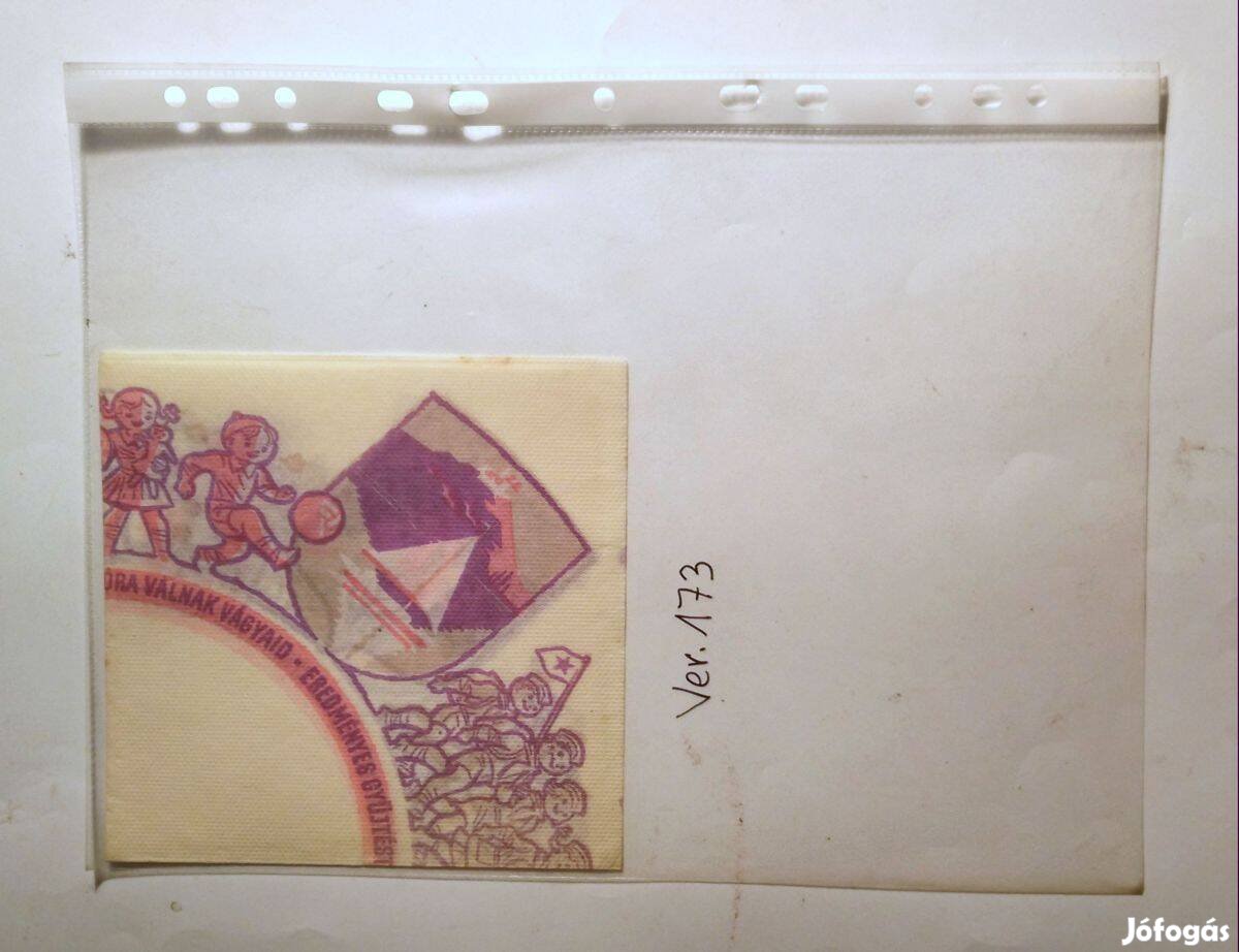 Szalvéta Ver.173 papír retró