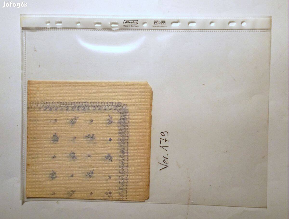 Szalvéta Ver.179 papír retró