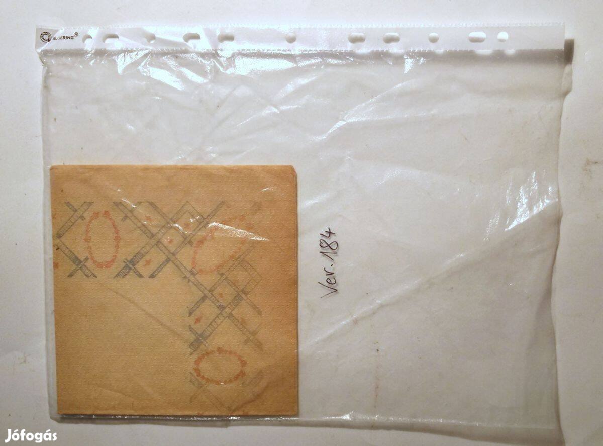 Szalvéta Ver.184 papír retró