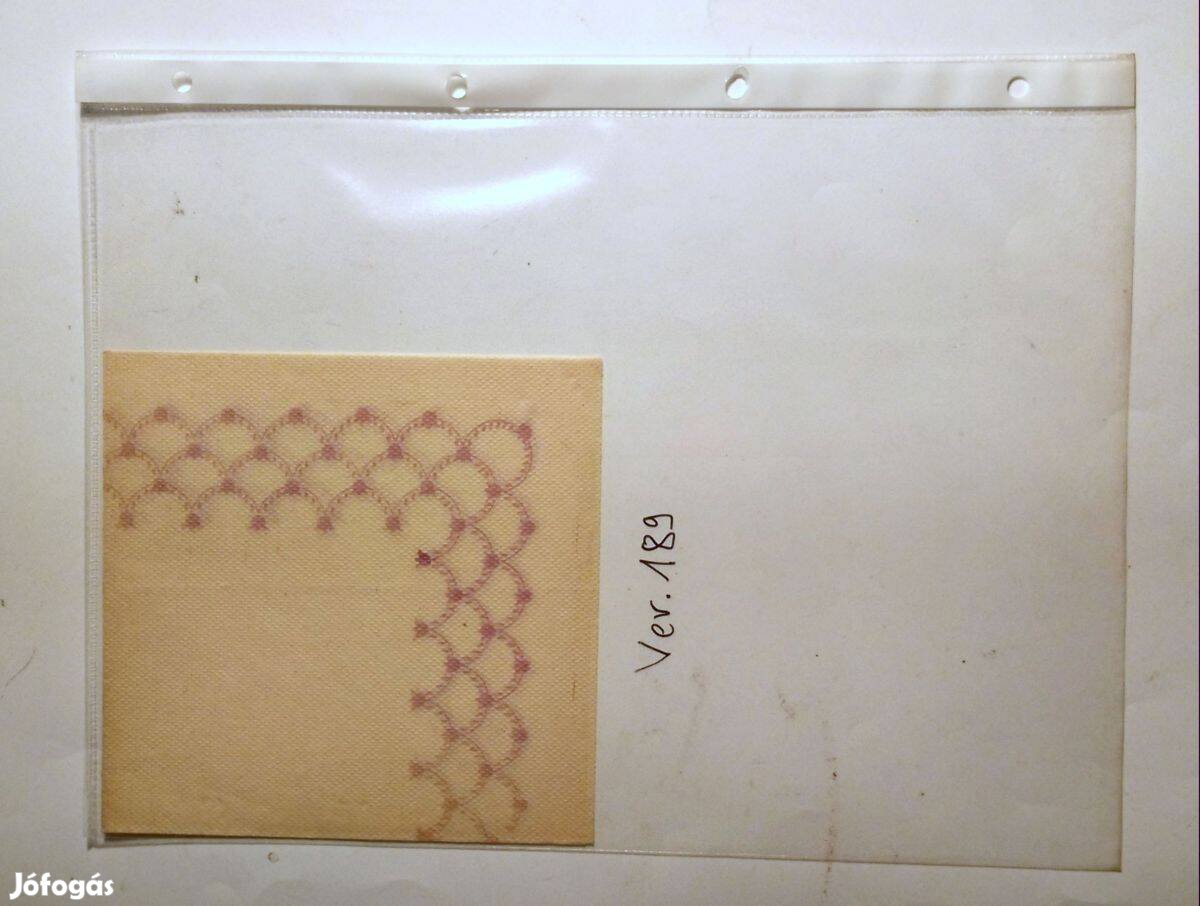 Szalvéta Ver.189 papír retró