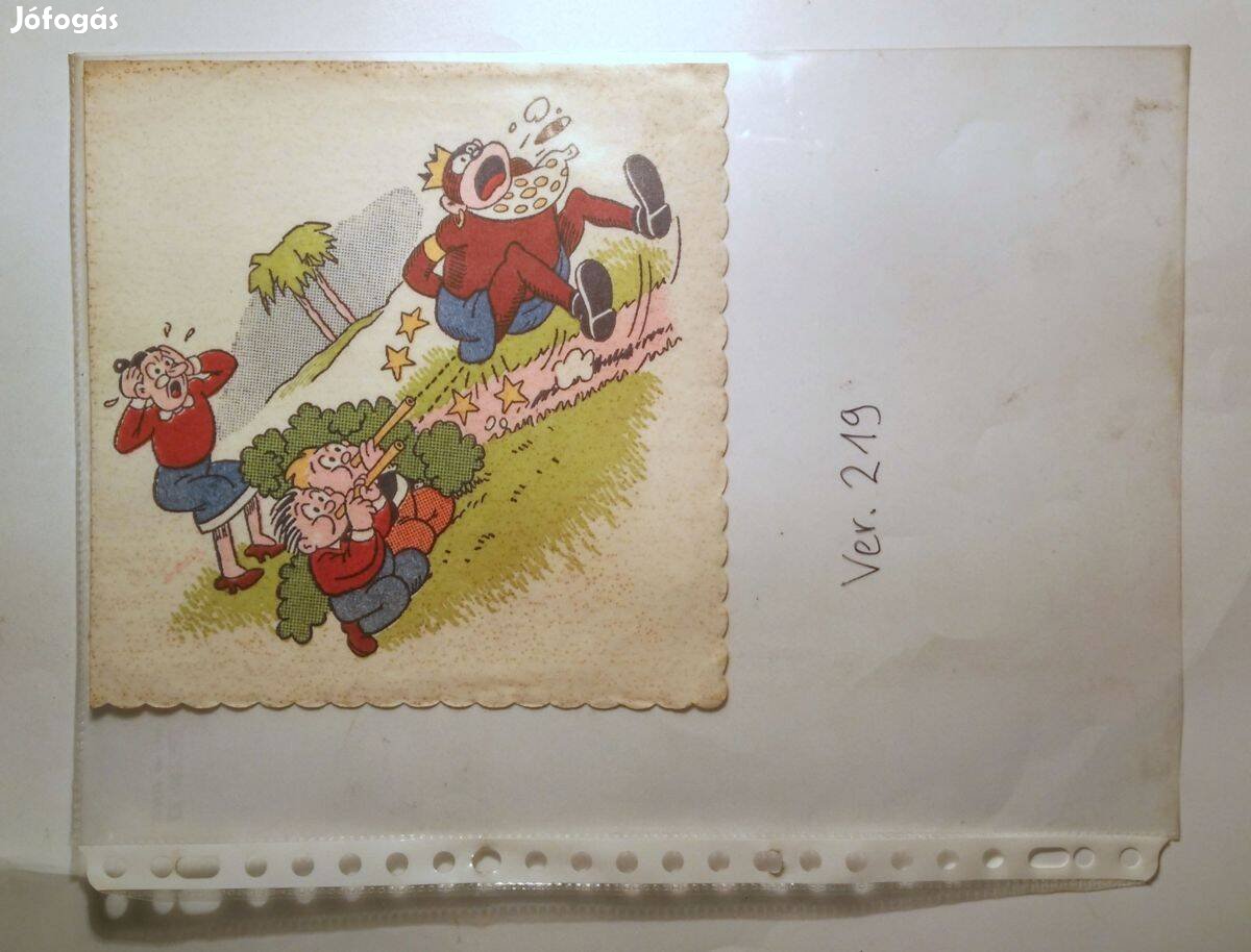 Szalvéta Ver.219 papír retró