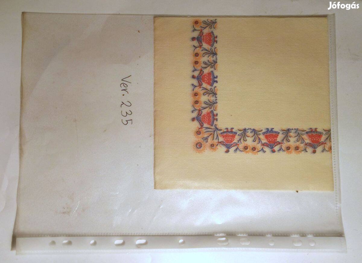 Szalvéta Ver.235 papír retró