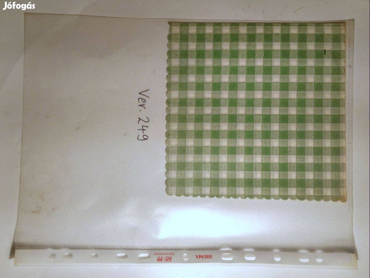 Szalvéta Ver.249 papír retró