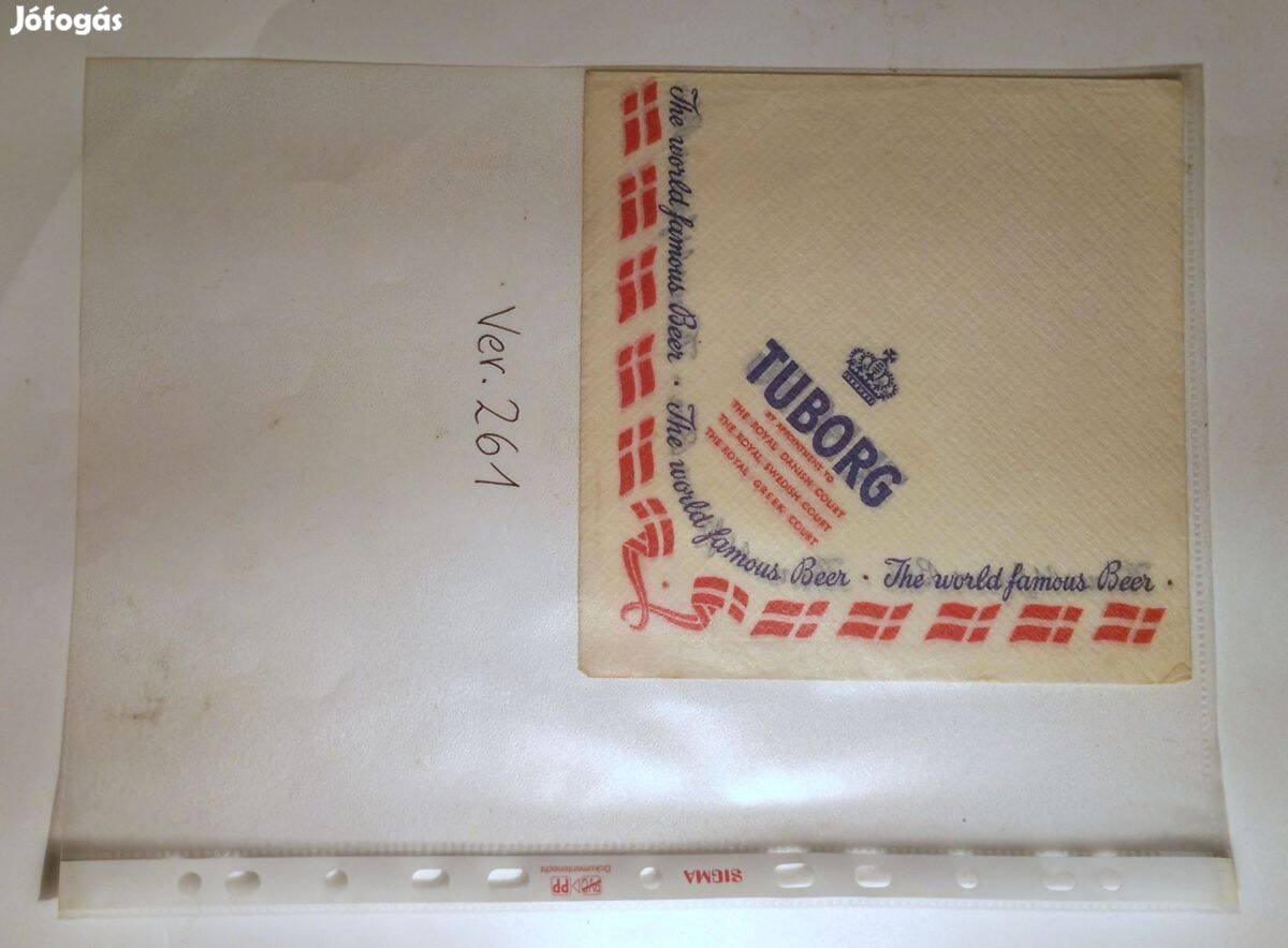 Szalvéta Ver.261 papír retró