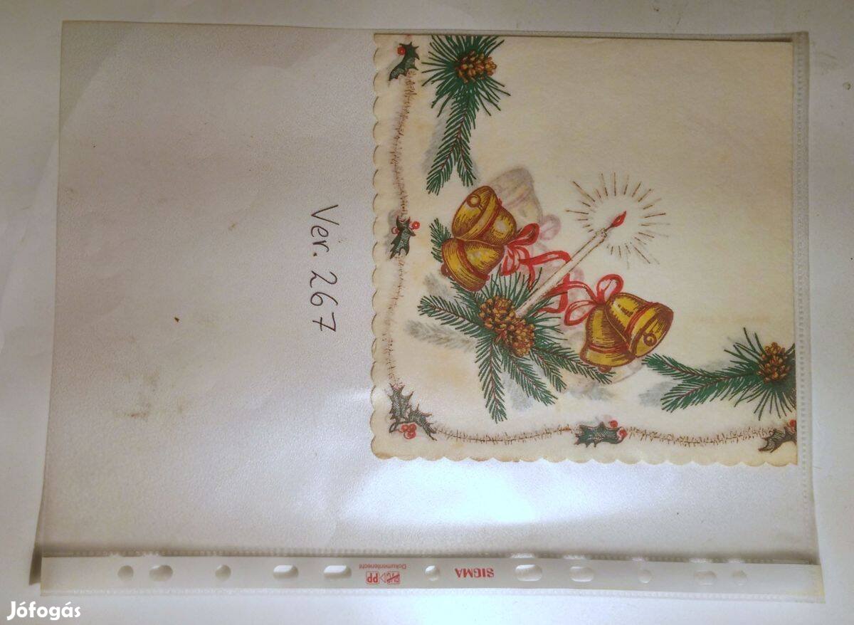 Szalvéta Ver.267 papír retró