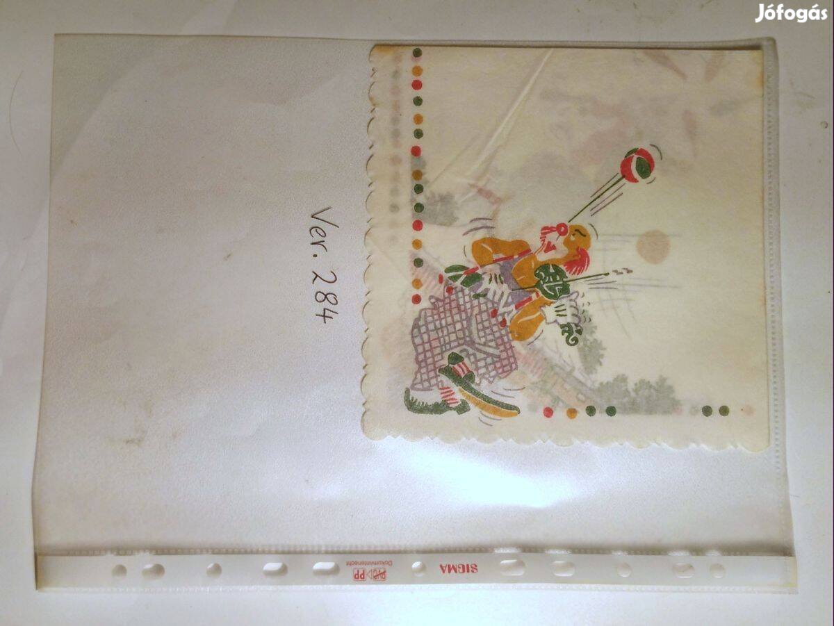 Szalvéta Ver.284 papír retró