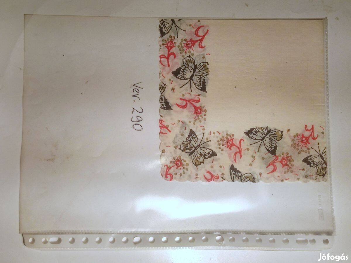 Szalvéta Ver.290 papír retró