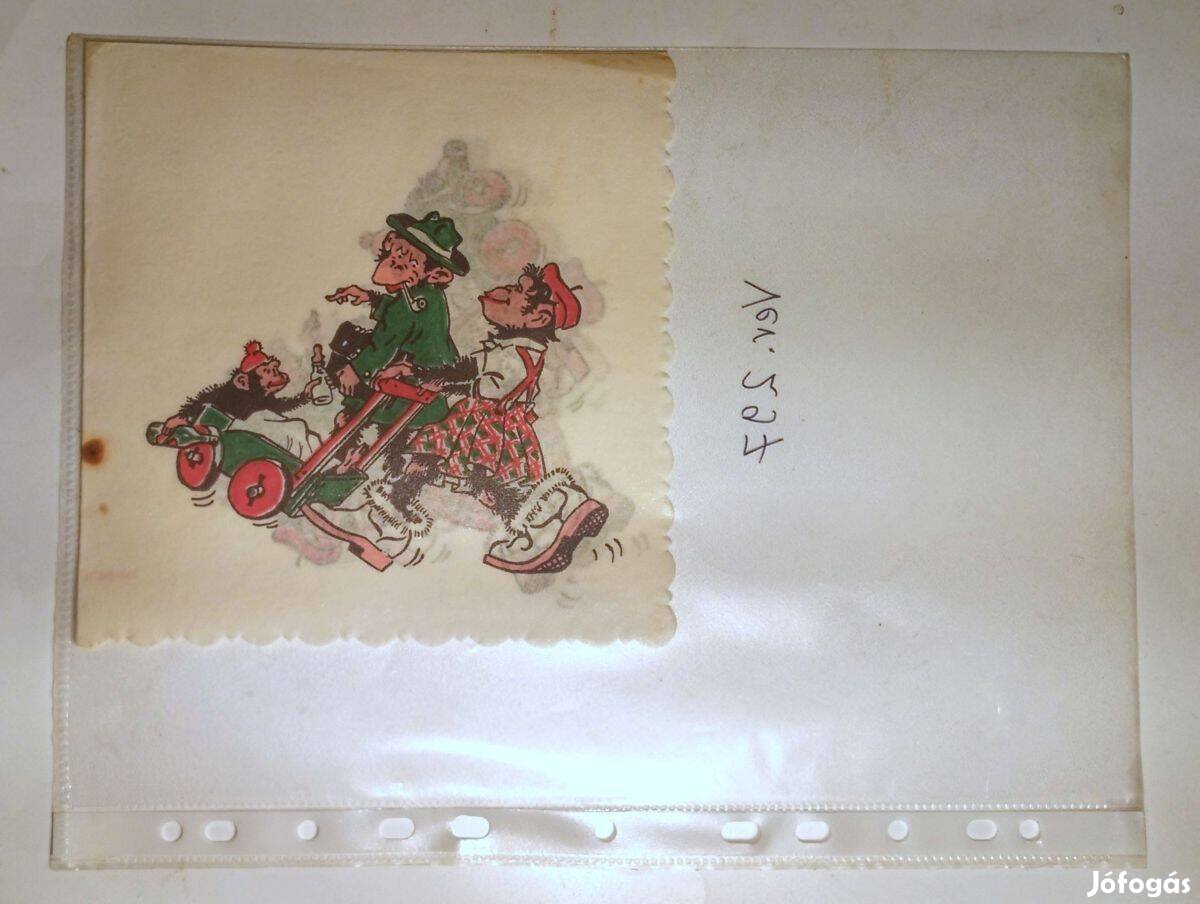 Szalvéta Ver.297 papír retró