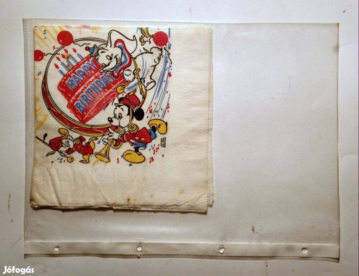 Szalvéta Ver.2 papír retró