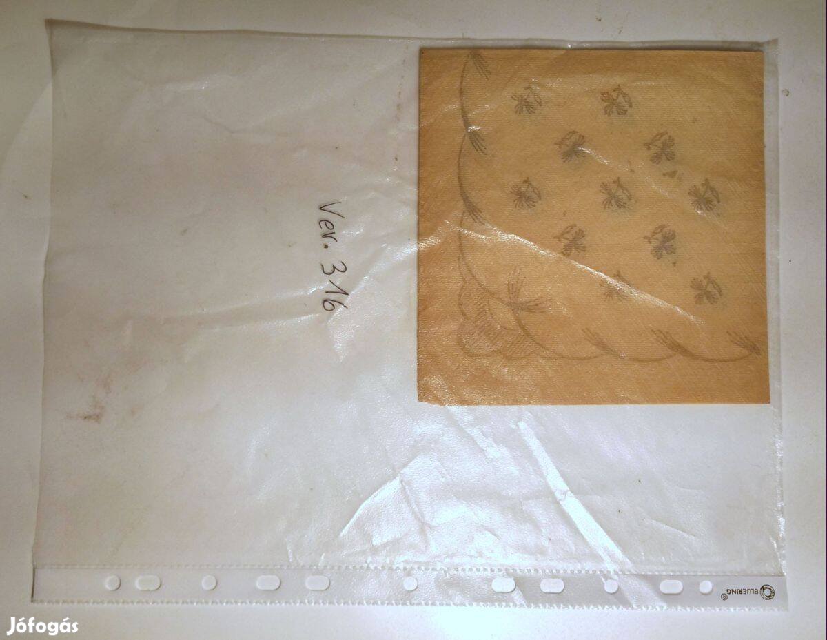 Szalvéta Ver.316 papír retró