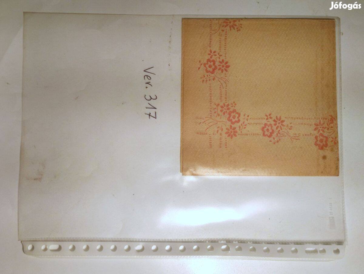 Szalvéta Ver.317 papír retró