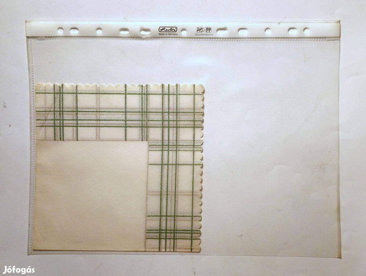 Szalvéta Ver.31 papír retró