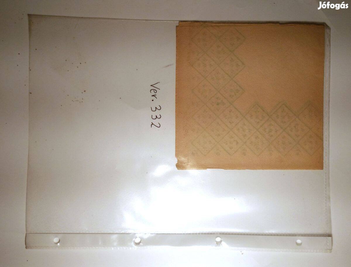 Szalvéta Ver.332 papír retró