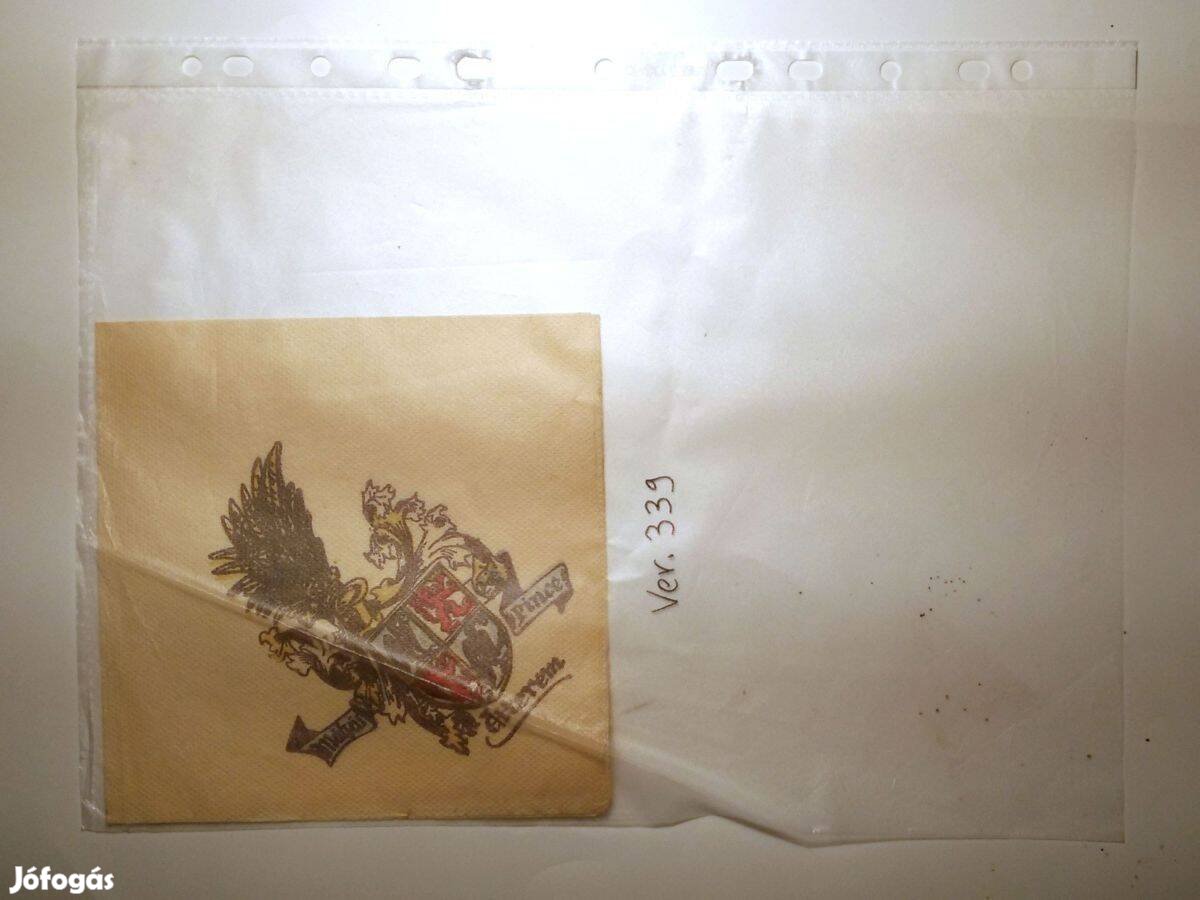 Szalvéta Ver.339 papír retró