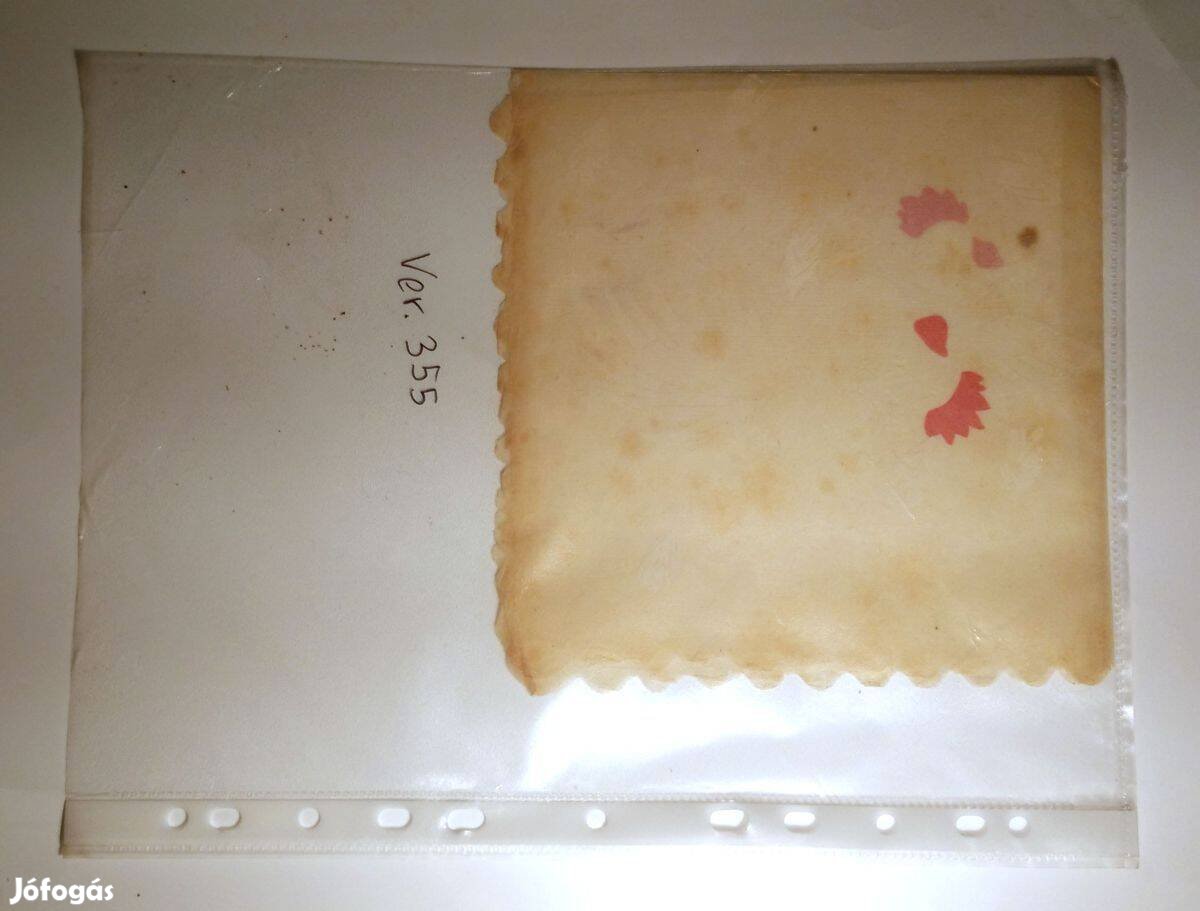 Szalvéta Ver.355 papír retró