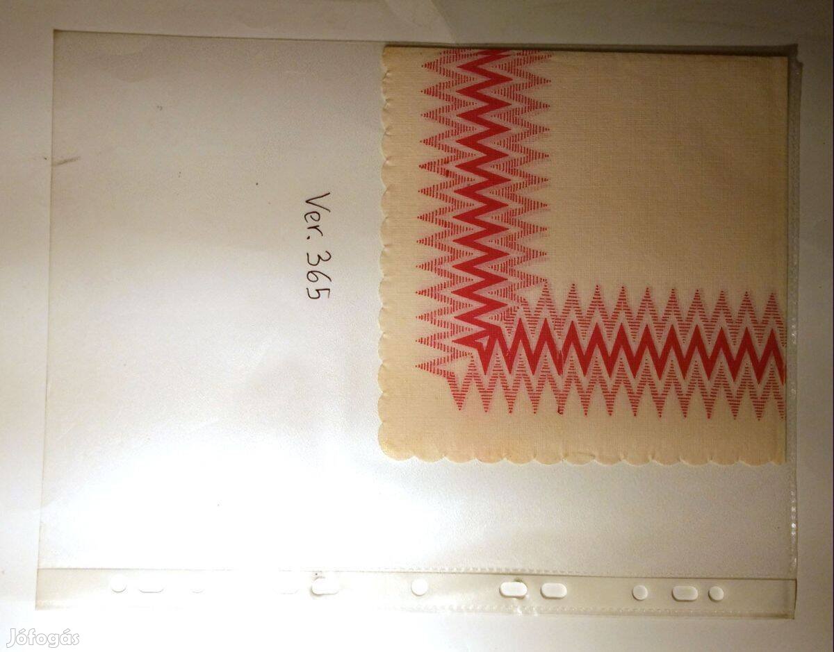 Szalvéta Ver.365 papír retró