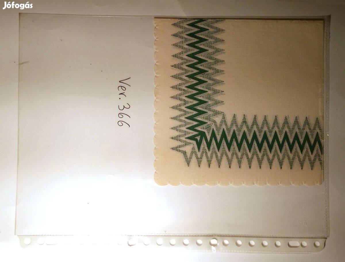 Szalvéta Ver.366 papír retró