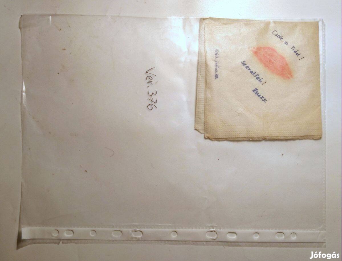 Szalvéta Ver.376 papír retró