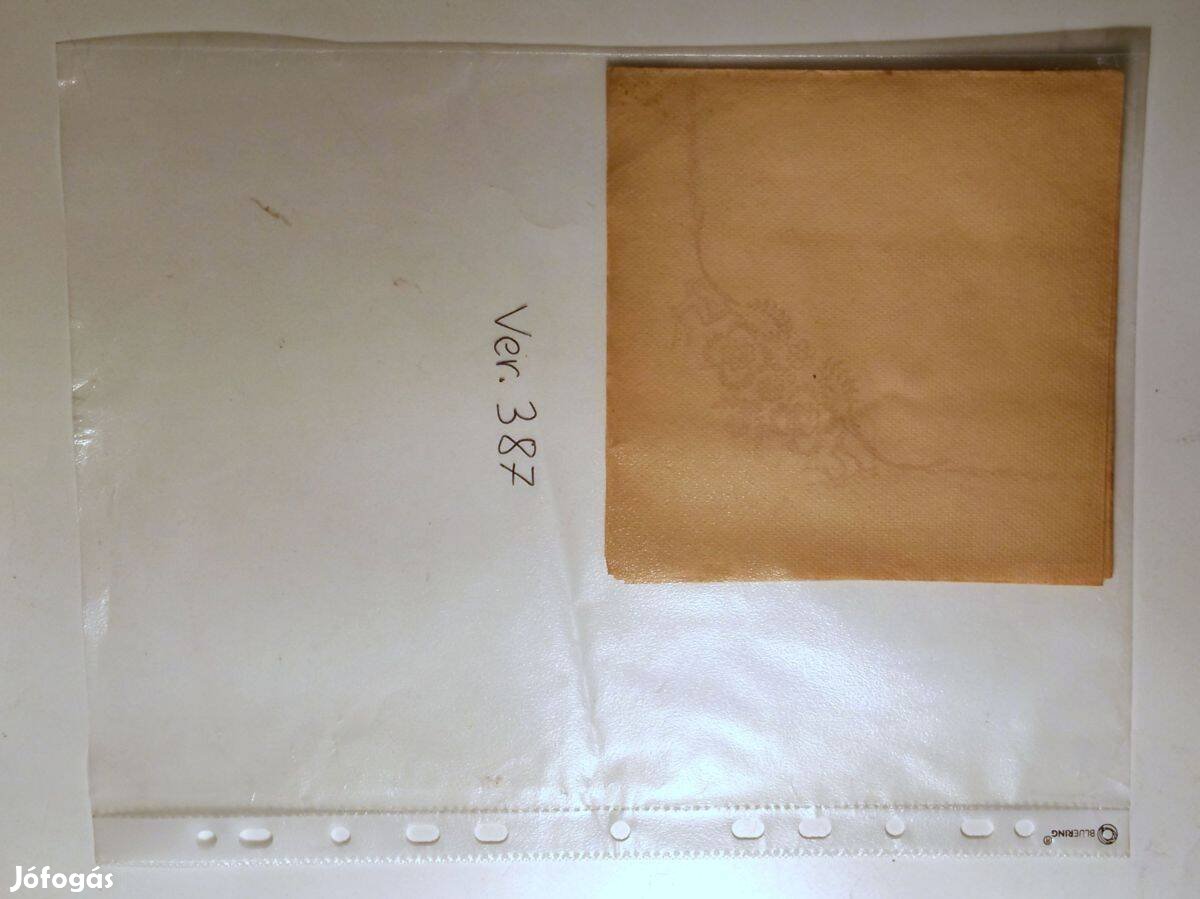 Szalvéta Ver.387 papír retró