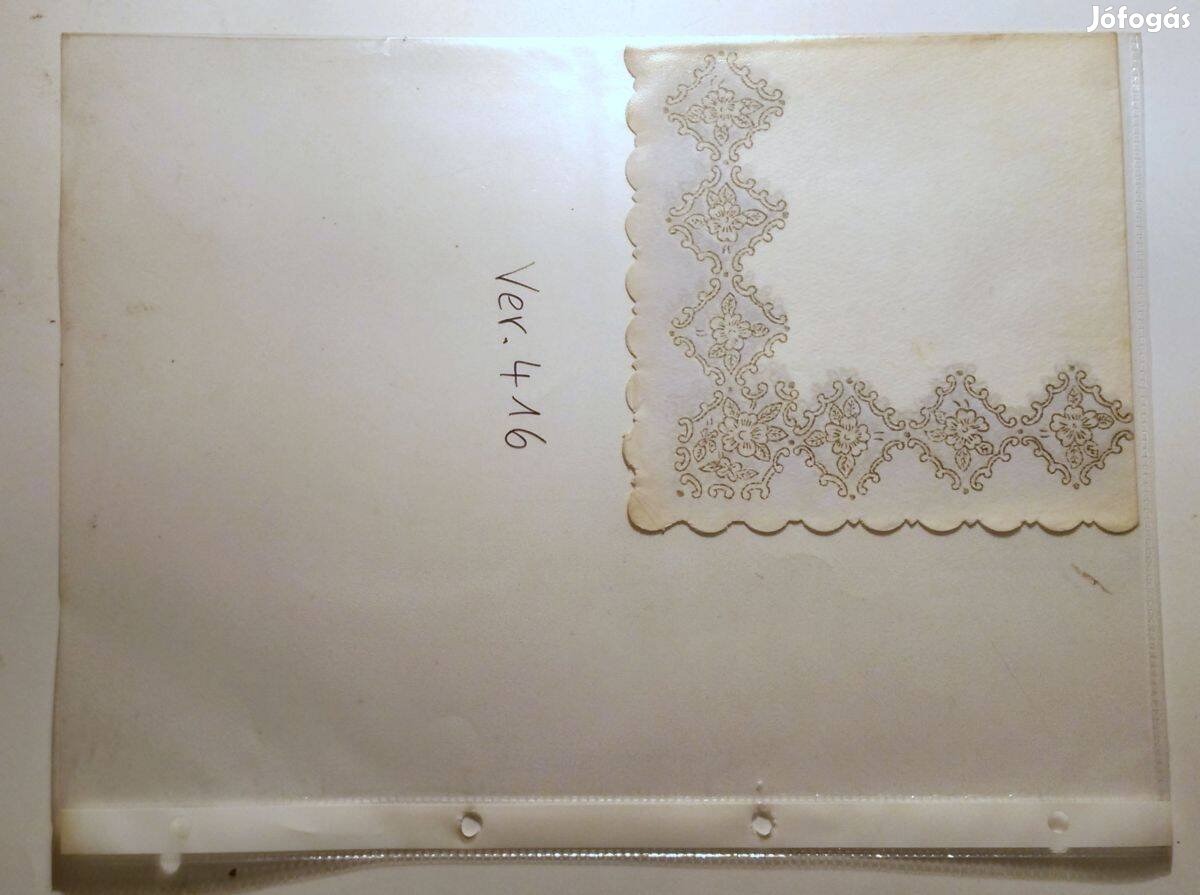 Szalvéta Ver.416 papír retró