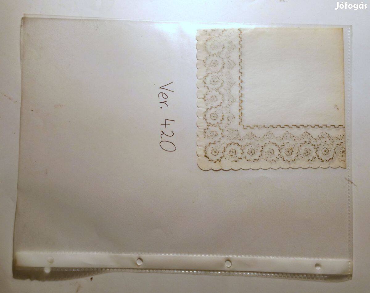 Szalvéta Ver.420 papír retró