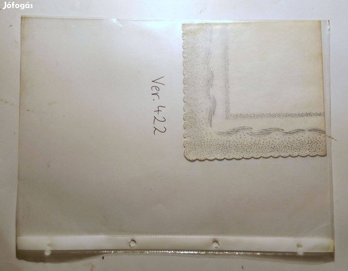 Szalvéta Ver.422 papír retró