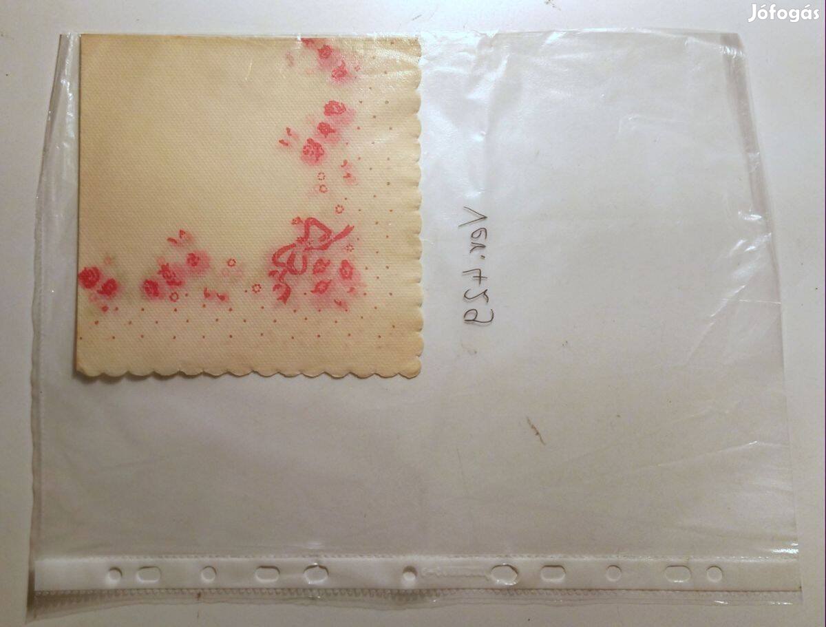 Szalvéta Ver.429 papír retró