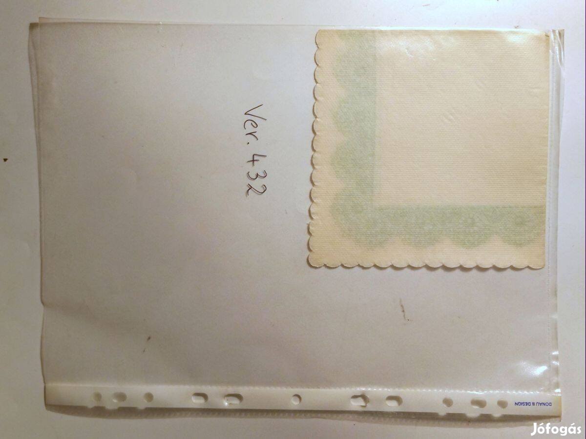 Szalvéta Ver.432 papír retró