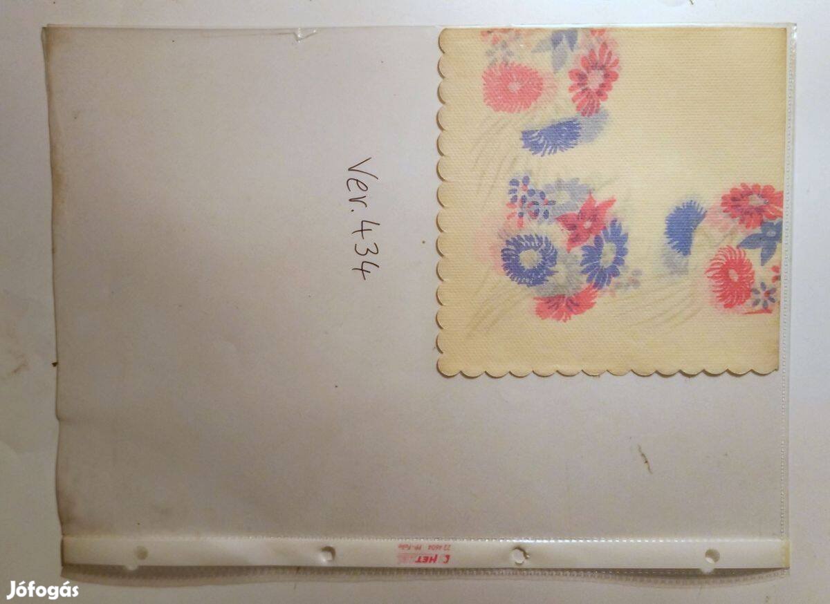 Szalvéta Ver.434 papír retró