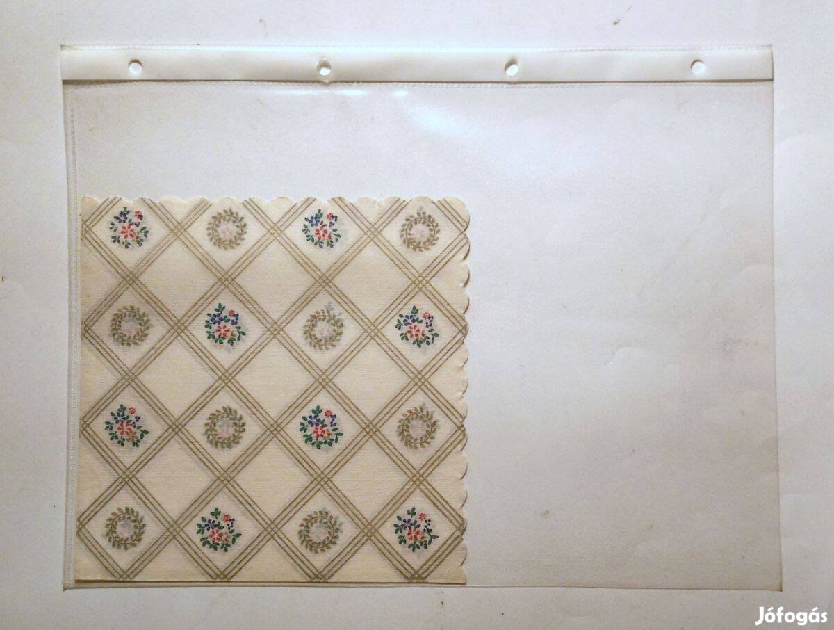 Szalvéta Ver.43 papír retró