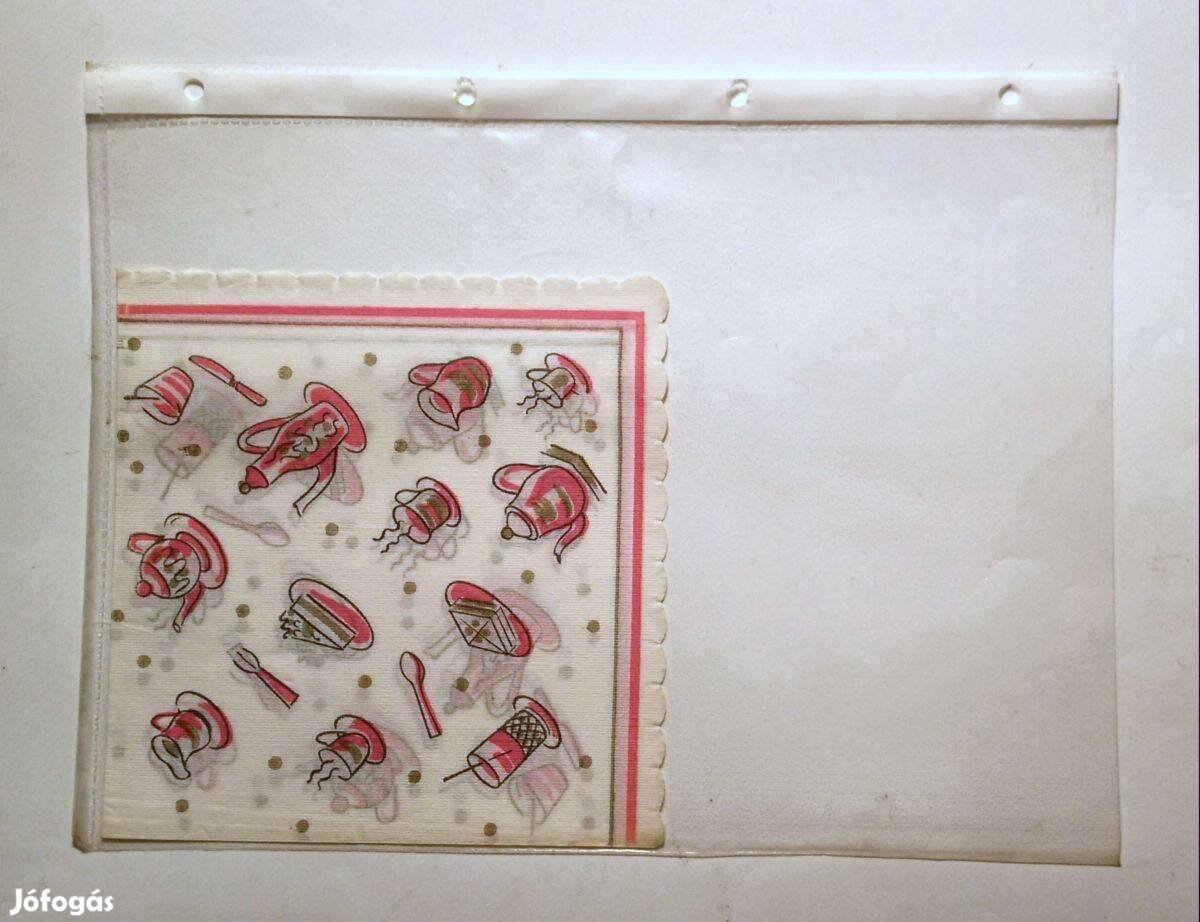 Szalvéta Ver.45 papír retró