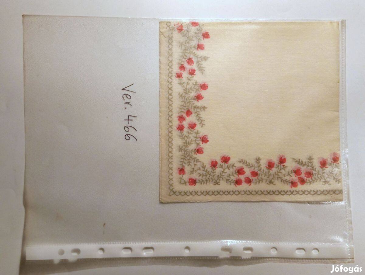 Szalvéta Ver.466 papír retró