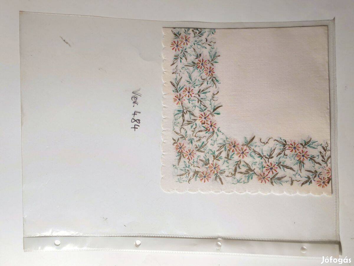 Szalvéta Ver.484 papír retró