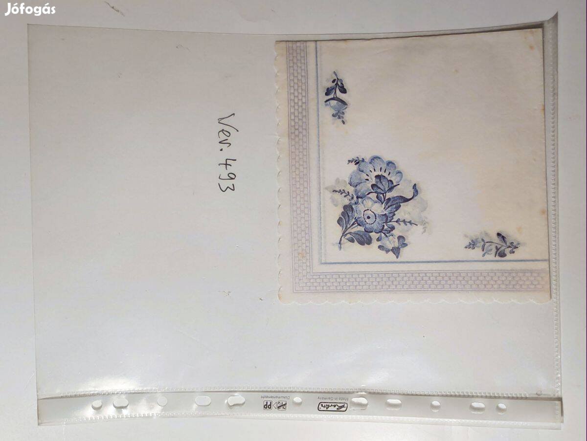 Szalvéta Ver.493 papír retró