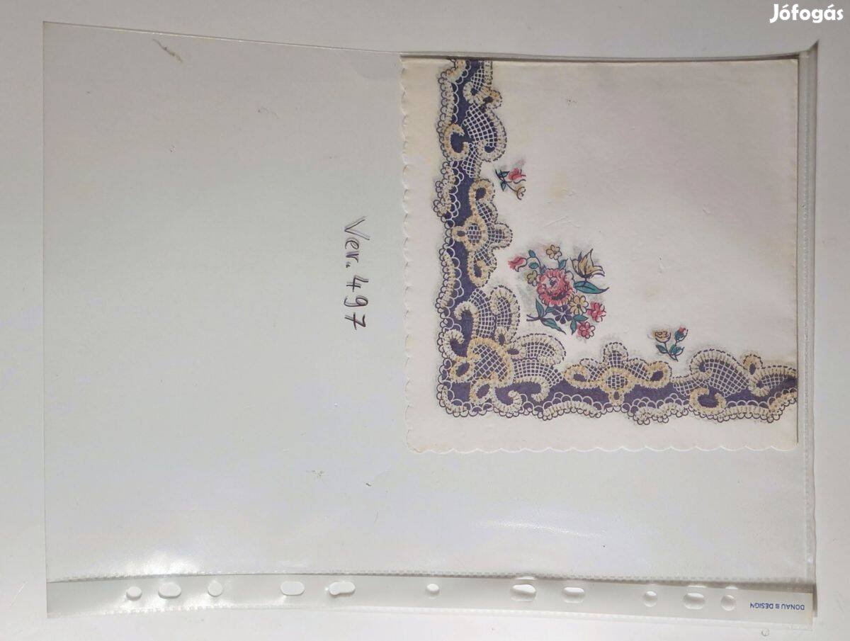 Szalvéta Ver.497 papír retró