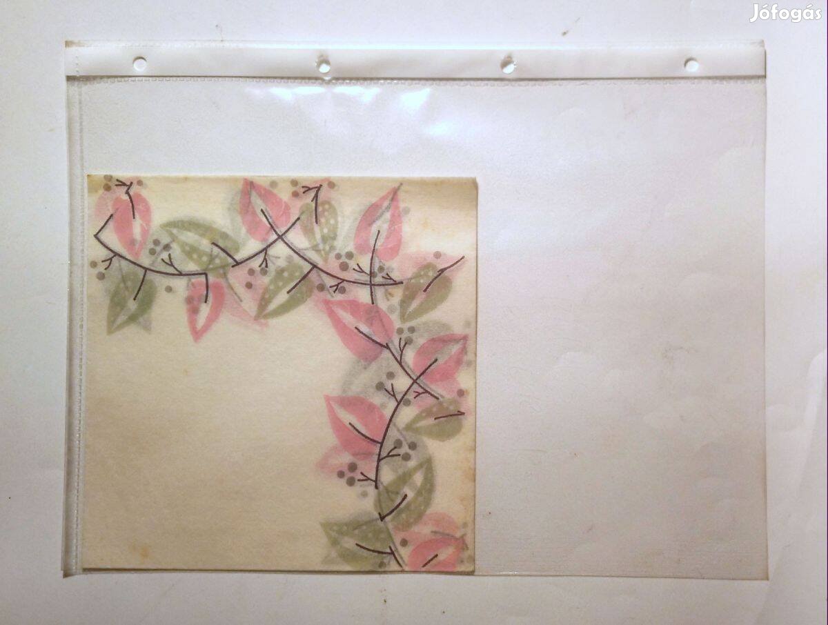 Szalvéta Ver.49 papír retró