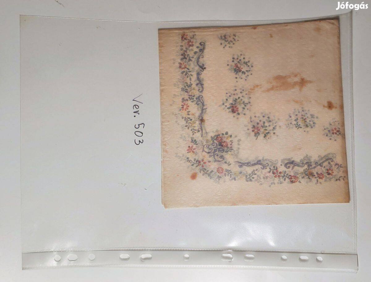 Szalvéta Ver.503 papír retró