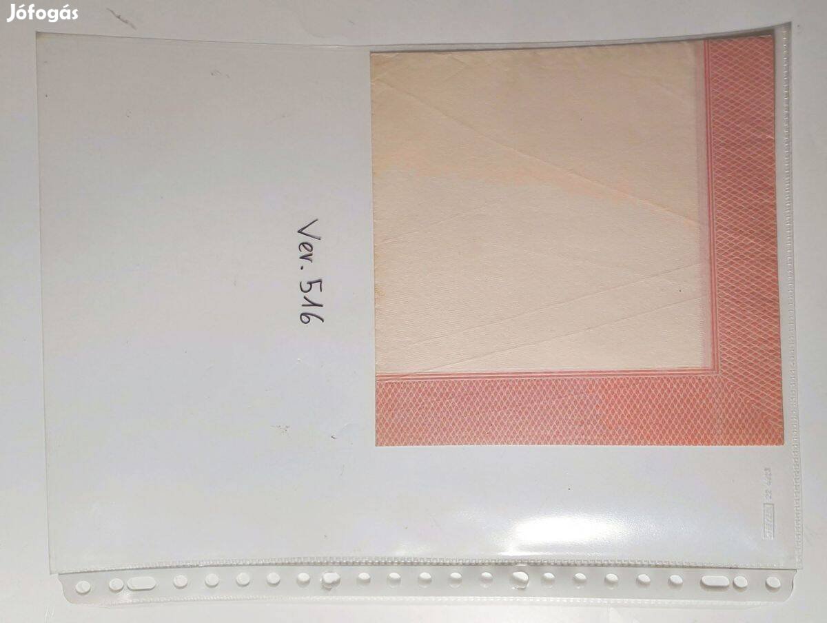 Szalvéta Ver.516 papír retró