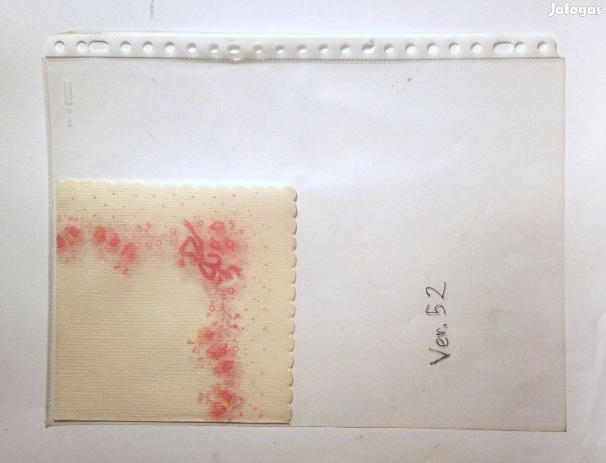 Szalvéta Ver.52 papír retró