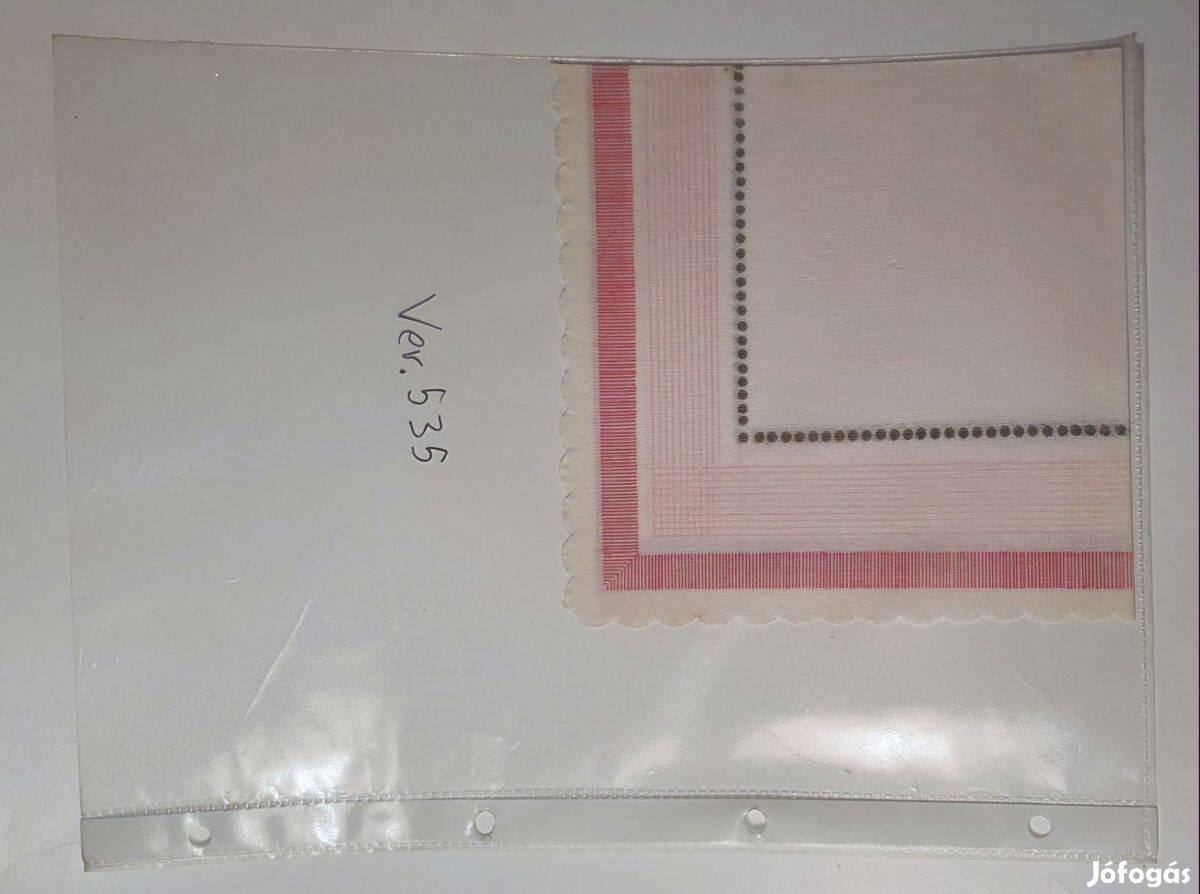 Szalvéta Ver.535 papír retró