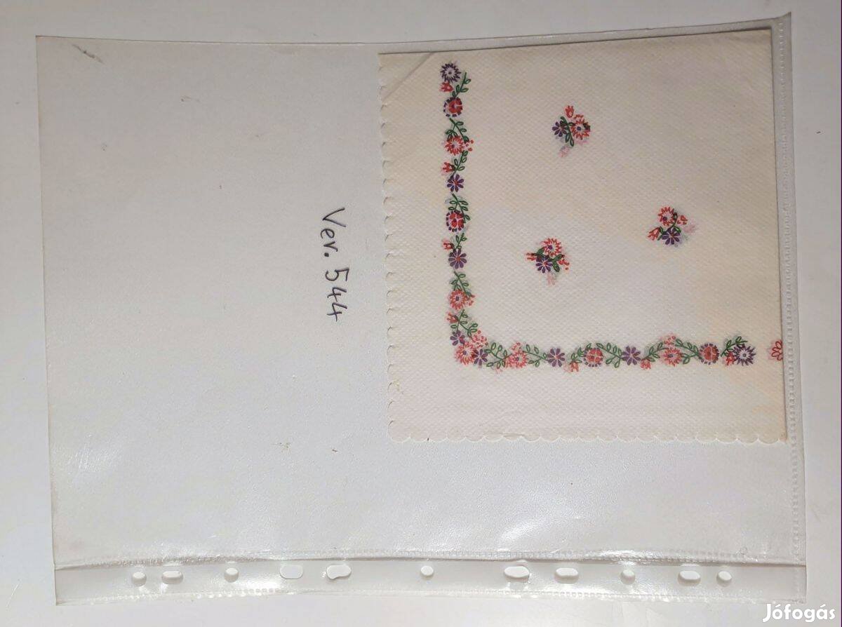 Szalvéta Ver.544 papír retró