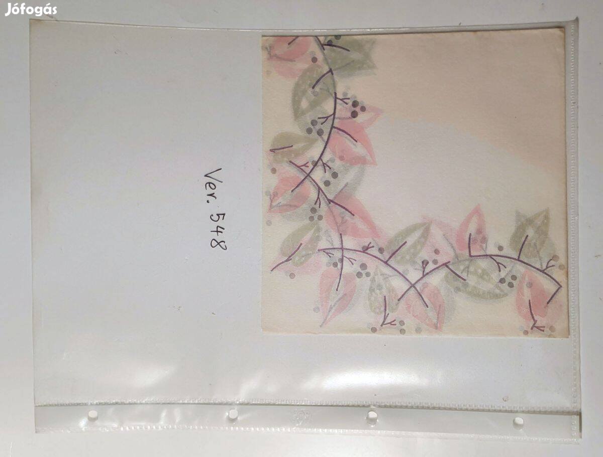 Szalvéta Ver.548 papír retró