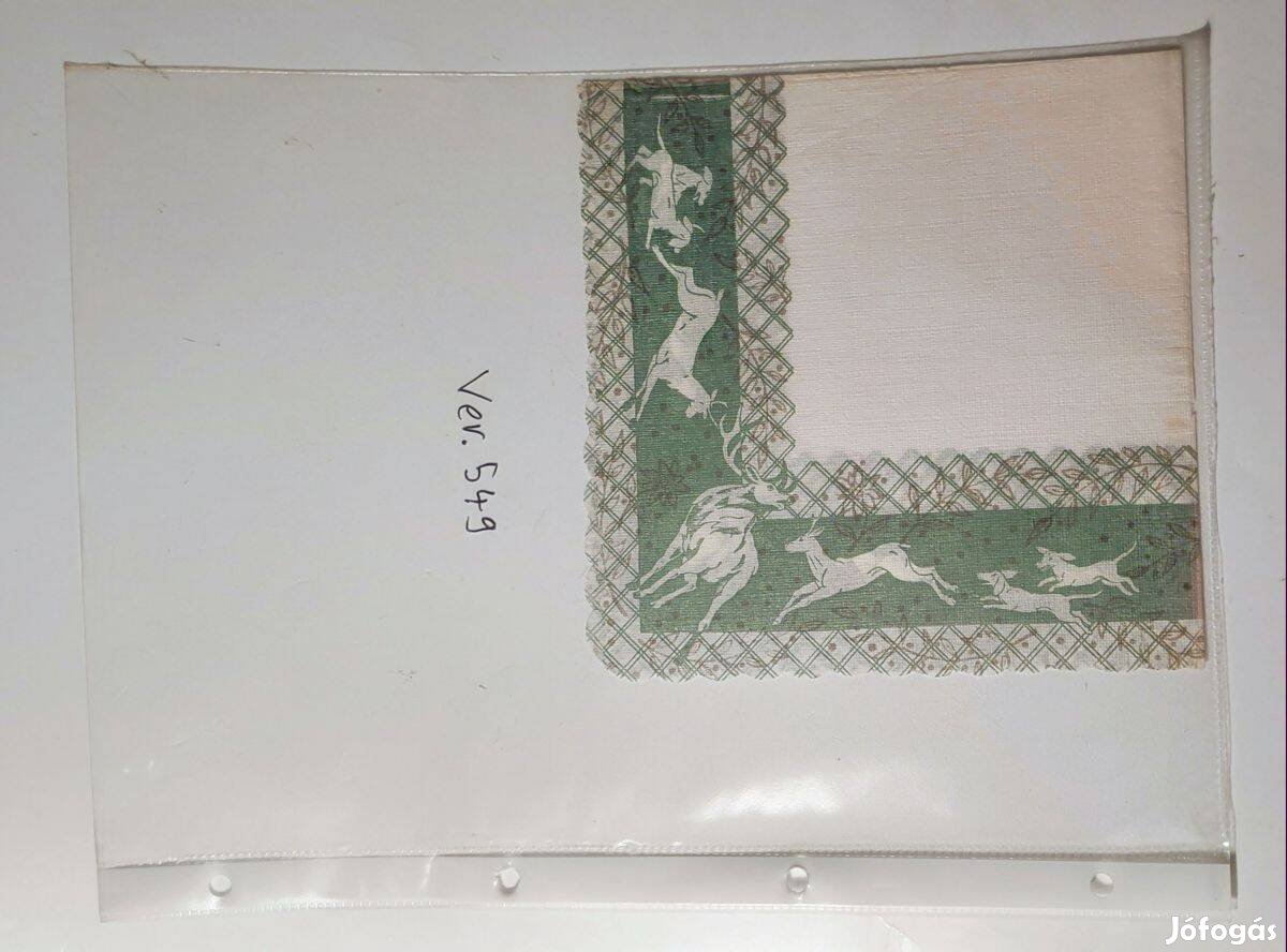 Szalvéta Ver.549 papír retró