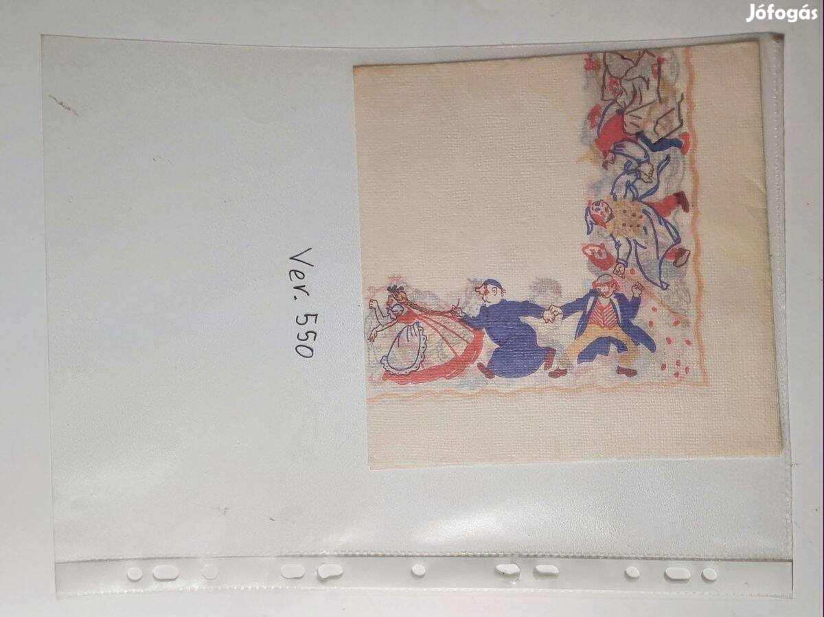 Szalvéta Ver.550 papír retró